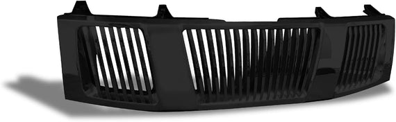 ARMORDILLO® 2004-2007 Nissan Titan Vertical Style Front Grille -Gloss Black