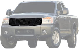 ARMORDILLO® 2004-2007 Nissan Armada Mesh Style Front Grille -Gloss Black