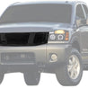 ARMORDILLO® 2004-2007 Nissan Titan Vertical Style Front Grille -Gloss Black