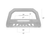 ARMORDILLO® AR-T 1997-2002 Ford Expedition Grille Guard LED Bull Bar -Matte Black