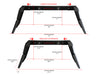 ARMORDILLO® CR2 Heavy Duty Adjustable Roll Bar Chase Rack (Fits Most Mid Size and Full Size Trucks