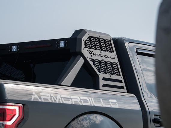 ARMORDILLO® CR2 Heavy Duty Adjustable Roll Bar Chase Rack (Fits Most Mid Size and Full Size Trucks