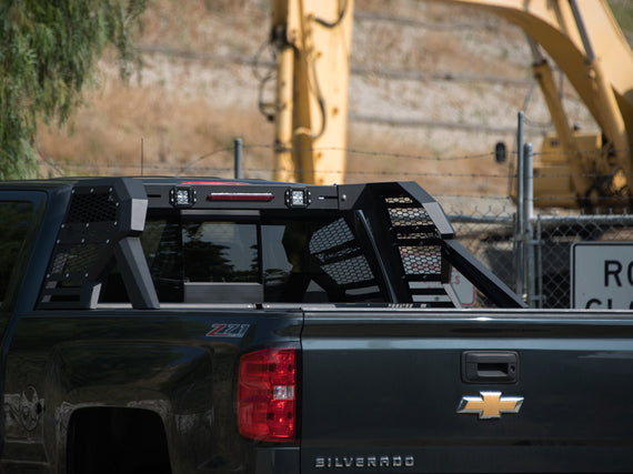 ARMORDILLO® CR2 Heavy Duty Adjustable Roll Bar Chase Rack (Fits Most Mid Size and Full Size Trucks