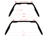 ARMORDILLO® CRZ Heavy Duty Roll Bar Chase Rack (For Mid Size Truck)