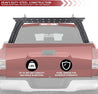 ARMORDILLO® Universal Fit Adjustable Truck Bed Ladder Rack (For Mid Size Truck)