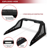 ARMORDILLO® CRZ Heavy Duty Roll Bar Chase Rack (For Mid Size Truck)