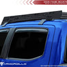 ARMORDILLO® 2014-2018 Chevrolet Silverado 1500 Crew Cab Low Profile Light-Weight Heavy Duty Roof Rack w/ Wind Fairing