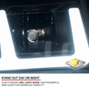ARMORDILLO® SQ Series 1999-2002 Chevrolet Silverado 1500 Headlights (Crystal Headlights w/ Sequential Signal/LumenX Light Bar) -Chrome Housing