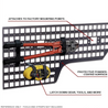 ARMORDILLO® 2023-2025 Chevrolet Colorado 5' Bed Steel Molle Panels -3pc