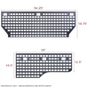 ARMORDILLO® 2023-2025 Chevrolet Colorado 5' Bed Steel Molle Panels -3pc