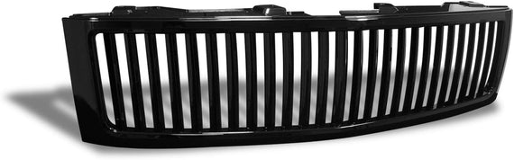 ARMORDILLO® 2007-2013 Chevrolet Silverado 1500 Vertical Style Front Grille -Gloss Black