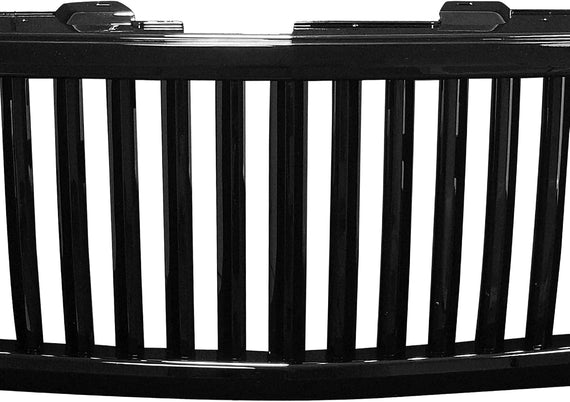ARMORDILLO® 2007-2013 Chevrolet Silverado 1500 Vertical Style Front Grille -Gloss Black