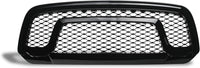 ARMORDILLO® 2013-2018 Dodge RAM 1500 Rebel Honeycomb Mesh Style Front Hood Bumper Grille -Gloss Black