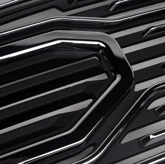 ARMORDILLO® 2013-2018 Dodge RAM 1500 Big Horn Horizontal Style Front Hood Bumper Grille -Chrome