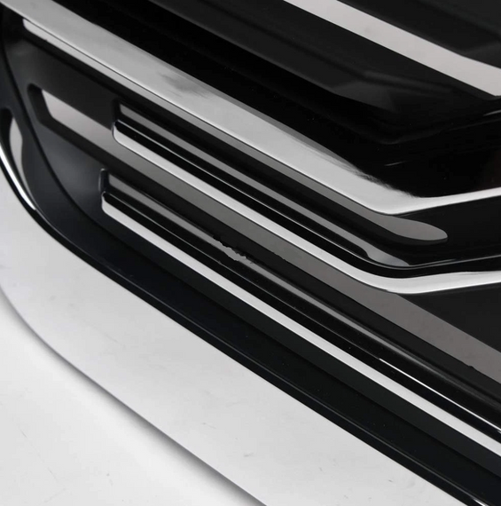 ARMORDILLO® 2013-2018 Dodge RAM 1500 Big Horn Horizontal Style Front Hood Bumper Grille -Chrome