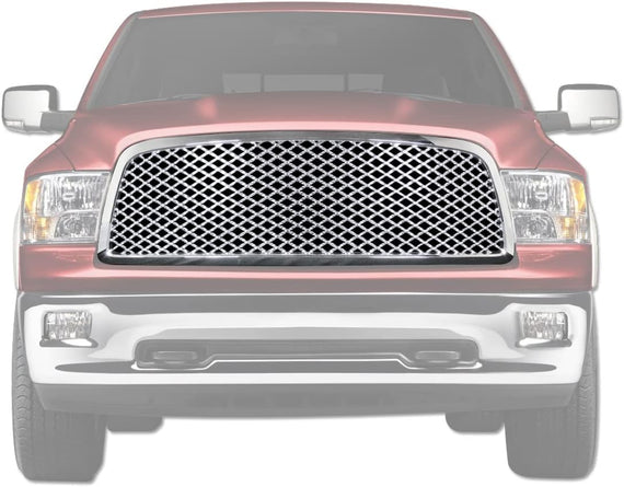 ARMORDILLO® 2009-2012 Dodge RAM 1500 Mesh Style Front Grille -Chrome