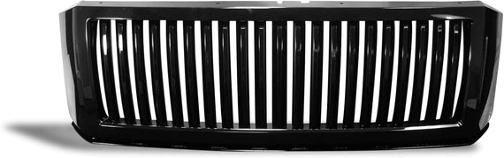 ARMORDILLO® 2007-2014 Ford Expedition Vertical Style Front Grille -Gloss Black