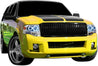 ARMORDILLO® 2007-2014 Ford Expedition Vertical Style Front Grille -Gloss Black