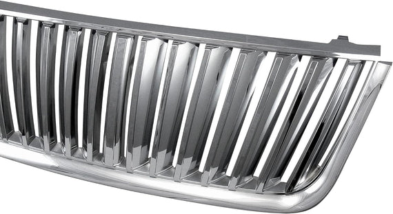 ARMORDILLO® 2003-2006 Ford Expedition Vertical Style Front Grille -Chrome