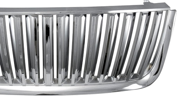ARMORDILLO® 2003-2006 Ford Expedition Vertical Style Front Grille -Chrome