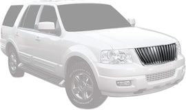 ARMORDILLO® 2003-2006 Ford Expedition Vertical Style Front Grille -Chrome