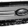 ARMORDILLO® 2021-2023 Ford F-150 RVT Rivet Bolt Steel Wire Mesh Style LED Front Grille -Gloss Black