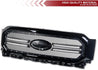 ARMORDILLO® 2021-2023 Ford F-150 RVT Rivet Bolt Steel Wire Mesh Style LED Front Grille -Gloss Black