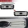 ARMORDILLO® 2021-2023 Ford F-150 RVT Rivet Bolt Steel Wire Mesh Style LED Front Grille -Gloss Black
