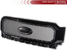 ARMORDILLO® 2021-2023 Ford F-150 RVT Rivet Bolt Steel Wire Mesh Style Front Grille -Gloss Black