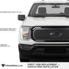ARMORDILLO® 2021-2023 Ford F-150 RVT Rivet Bolt Steel Wire Mesh Style Front Grille -Gloss Black