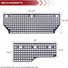 ARMORDILLO® 2024-2025 Ford Ranger 5' Bed Steel Molle Panels -3pc
