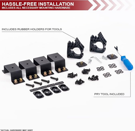 ARMORDILLO® 2019-2023 Ford Ranger 6' Bed Steel Molle Panels -2pc