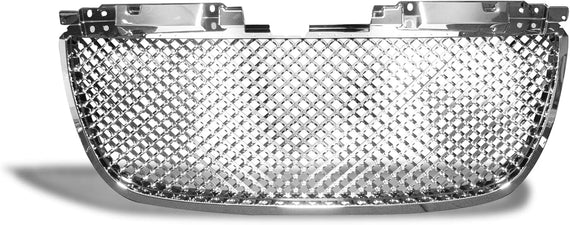ARMORDILLO®  2007-2014 GMC Yukon / Yukon XL / Denali Mesh Style Front Grille -Chrome