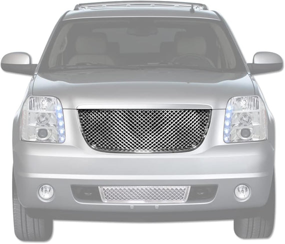ARMORDILLO®  2007-2014 GMC Yukon / Yukon XL / Denali Mesh Style Front Grille -Chrome