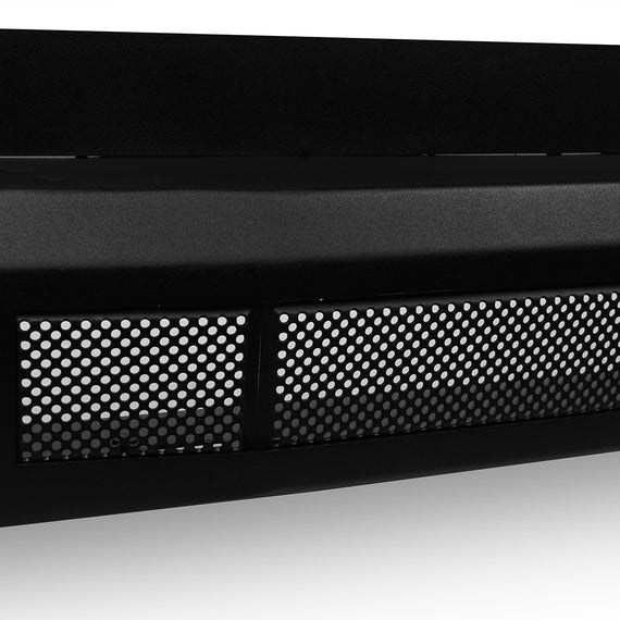 ARMORDILLO® IRONCLAD Series 2014-2015 GMC Sierra 1500 Steel Front Bumper w/ Skid Plate -Matte Black