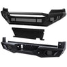 ARMORDILLO® LD2 SERIES 2016-2023 Toyota Tacoma Full Width Steel Front & Rear Bumper +Skid Plate Bodykit -Matte Black