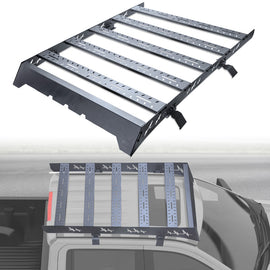 ARMORDILLO® 2017-2026 Ford Super-Duty F-250 F-350 Crew Cab Low Profile Light-Weight Heavy Duty Roof Rack w/ Wind Fairing