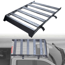 ARMORDILLO® 2019-2026 Dodge Ram 1500 Crew Cab Low Profile Light-Weight Heavy Duty Roof Rack w/ Wind Fairing