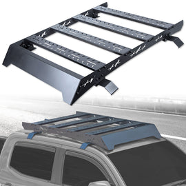 ARMORDILLO® 2022-2026 Ford Maverick Low Profile Light-Weight Heavy Duty Roof Rack w/ Wind Fairing