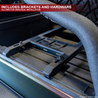 ARMORDILLO® Universal Fit Truck Bed Tire Carrier Rack w/ Gas Can Mount (For Full Size Truck)