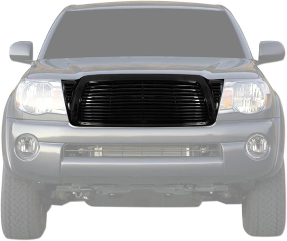 ARMORDILLO® 2005-2011 Toyota Tacoma Horizontal Style Front Grille -Gloss Black