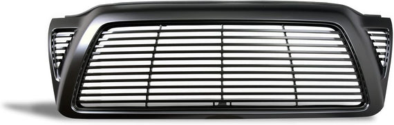 ARMORDILLO® 2005-2011 Toyota Tacoma Horizontal Style Front Grille -Matte Black