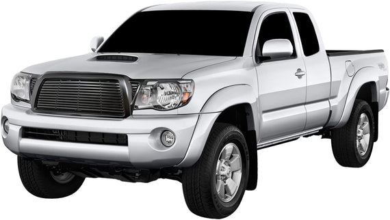 ARMORDILLO® 2005-2011 Toyota Tacoma Horizontal Style Front Grille -Matte Black