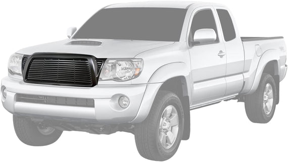 ARMORDILLO® 2005-2011 Toyota Tacoma Horizontal Style Front Grille -Matte Black