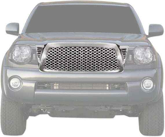 ARMORDILLO® 2005-2011 Toyota Tacoma Dragon Mesh Style Front Grille -Chrome