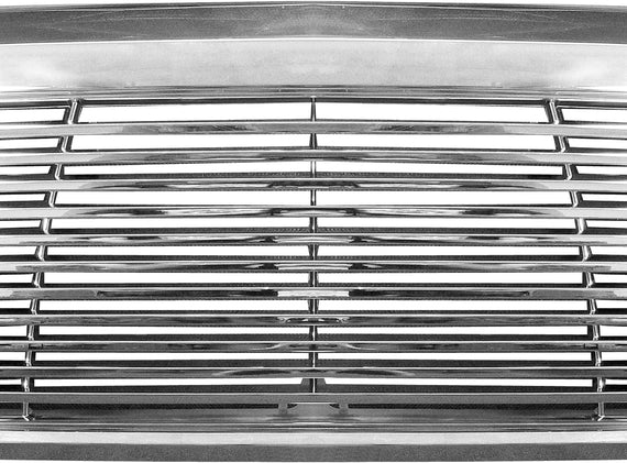 ARMORDILLO® 2005-2011 Toyota Tacoma Horizontal Style Front Hood Bumper Grille -Chrome