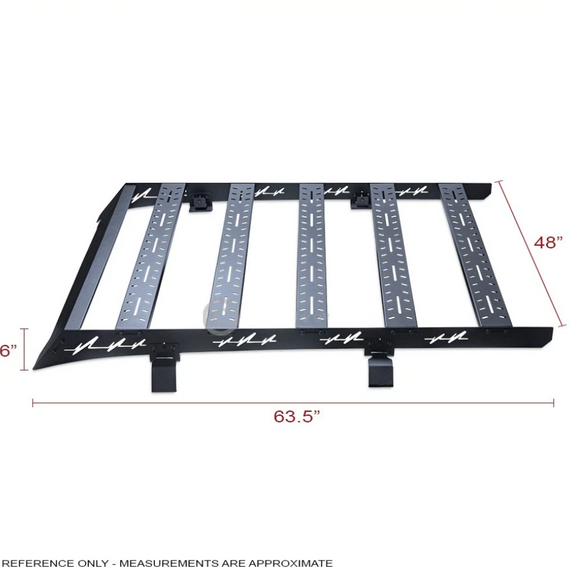 ARMORDILLO® 2022-2026 Toyota Tundra CrewMax Low Profile Light-Duty Roof Rack