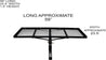 ARMORDILLO® Universal Fit 23' X 59' Mesh Foldable Rear Hitch Cargo Tray