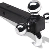 ARMORDILLO® Universal 3‑in‑1 Loaded Tri‑Ball Mount with Hook Trailer Hitch