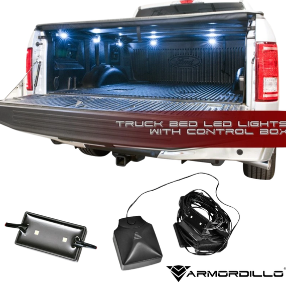 ARMORDILLO® Truck Bed LED Lights AA Battery (No Wiring Required) Lighting Kit